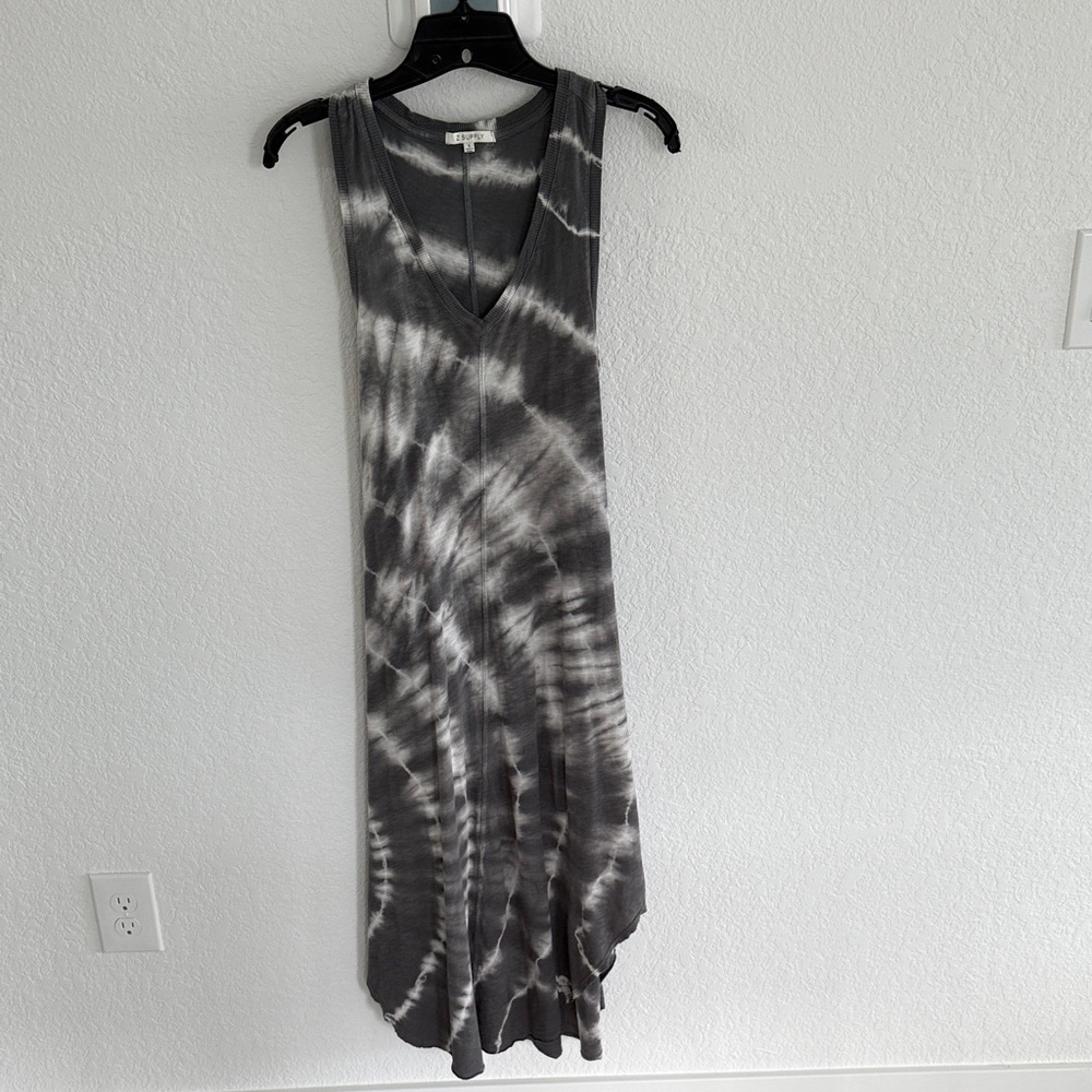 Z Supply cotton tie-dye dress